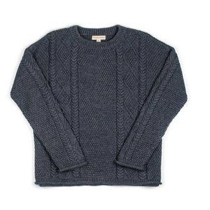 NWOT XS TRADLANDS MODERN FISHER ALPACA SMOKE